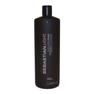  Sebastian Light Weightless Shine Cleansing Shampoo 33.8 oz / Liter 