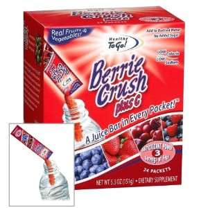  Berrie Crush Plus C Berry, 24 Packets 