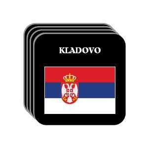  Serbia   KLADOVO Set of 4 Mini Mousepad Coasters 