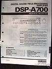 YAMAHA DSP A700 DSP DIG PROCE/AMP SERVICE MANUAL(PAPER)