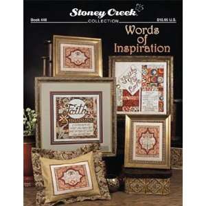  Words of Inspiration   Cross Stitch Pattern Arts, Crafts 