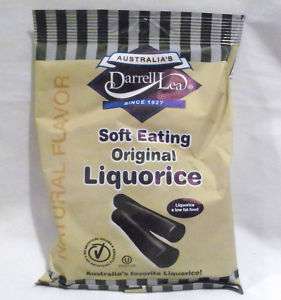 Darrell Lea Soft Original Black Liquorice 7 oz  