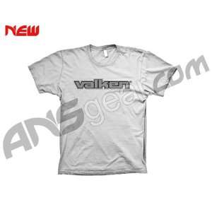  2012 Valken Paintball Word T Shirt   Silver Sports 