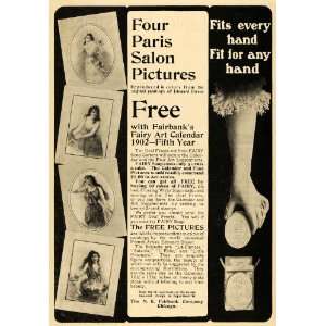   Salon Soap Edouard Bisson Health   Original Print Ad