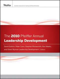   The 2010 Pfeiffer Annual Leadership Development by 