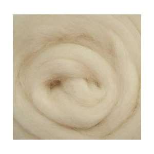 Wool Roving 12 .22 Ounce Natural