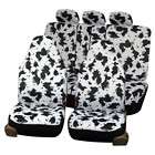 Cow Print Seat Covers Rear Split & Front Airbag Ready