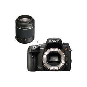 Sony Alpha DSLR A580 Digital Camera Body, with Sony DT 55   200mm f/4 