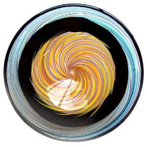  Murano art glass Vase Plate Swirl Art. A60