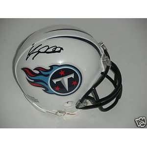  Kerry Collins Signed Tennessee Titans Mini Helmet 