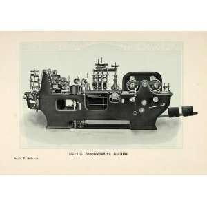   Swedish Woodworking Machine   Original Print