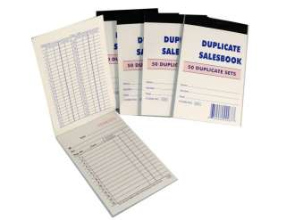 Lot of 5 Mini Invoice Sales Order Books 250 sets 674554555677  