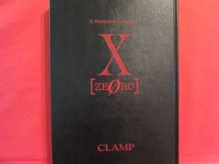 CLAMP X ZERO illustrated collection art book  