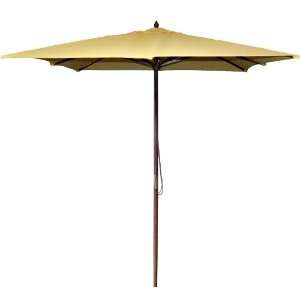  6.5 & 8.5 Square Wooden Pole Market Umbrellas Available 