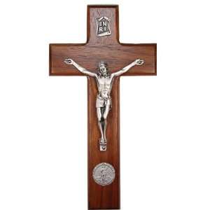   Wood Crucifix, US Military, National Guard, Armed Forces, Wall Cross