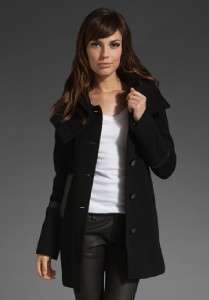 NWT 2011 Fall/Winter Mackage Blk Edna Hooded Coat XS aritzia  