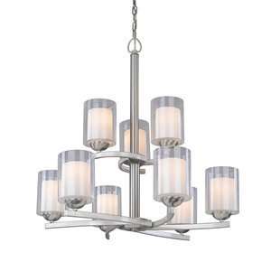  Woodbridge Lighting 12187 9 Light Cosmo Chandelier