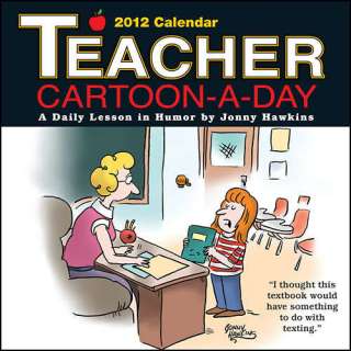 Teachers Cartoon A Day 2012 Desk Calendar  