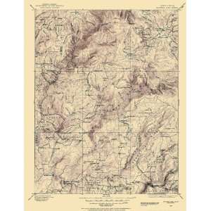  TOPO MAP BIDWELL BAR SHEET CALIFORNIA (CA) USGS 1888