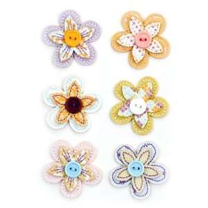   Kioshi Fabric Flowers Bloomers By The Package Arts, Crafts & Sewing