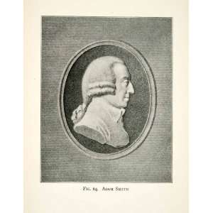  1921 Print Scottish Enlightenment Philosophy Adam Smith 
