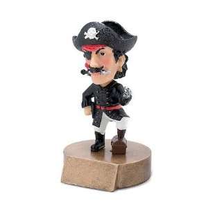    Bobble Head Pirate/Buccaneer Mascot Trophy