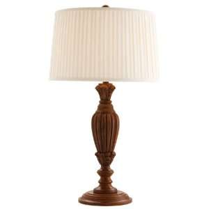  Arteriors Bodin Walnut Turned Wood Lamp   16316 215