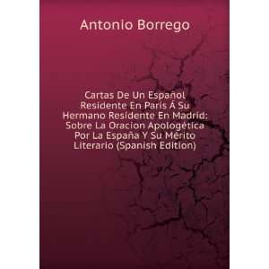   Su MÃ©rito Literario (Spanish Edition) Antonio Borrego Books
