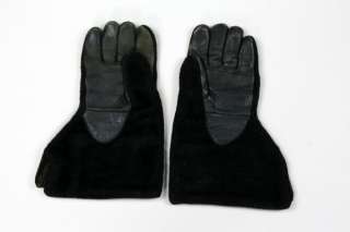 Vintage 20s Victorian Edwardian Peccary Pigskin Leather Work Gloves M 