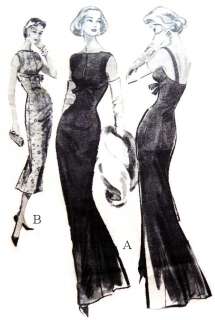 456 EVENING GOWN PATTERN FOR ALL SIZE FASHION DOLLS  