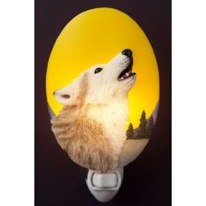  Moon Wolf Night Light   Ibis & Orchid Design Collection 