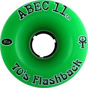 Abec 11 Flashbacks 70mm 81a Longboard Wheels (Set Of 4)