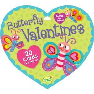   Kingdom / Valentine Cards Heart Pack, Butterfly Toys & Games