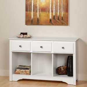  Prepac WLC 4830 Monterey Living Room Console Table in 