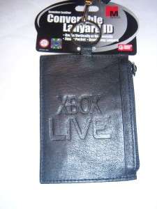 XBOX Corporate Leather Neck ID with Passcase wallet  
