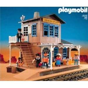   Playmobil Wester Series   Vintage Western Train (3770) Toys & Games