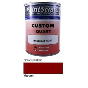 Quart Can of Maroon Touch Up Paint for 1974 Audi All Models (color 