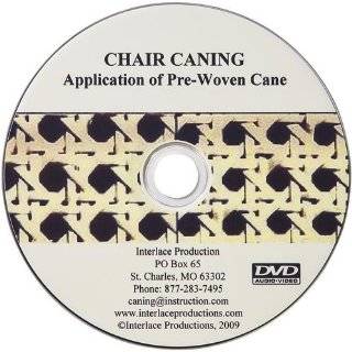 Chair Caning   Application of Pre woven Cane, DVD ( VHS Tape )