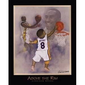 Above The Rim Kobe Bryant Poster Print