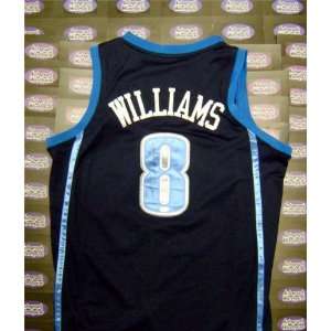  Deron Williams Autographed/Hand Signed Basketball Jersey 