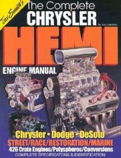   Complete Chrysler Hemi Engine Manual by Ron Ceridono 