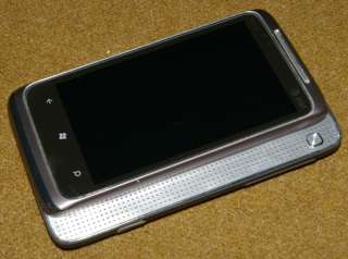 HTC T8788 WINDOWS 7 SMART PHONE MODEL # PD26100 AT&T BLACK   WORKS 