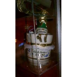  Lenox Commemorate 2000 Champagne Bucket Time Capsule 