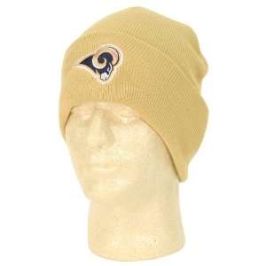    St. Louis Rams Cuffed Winter Knit Hat   Gold