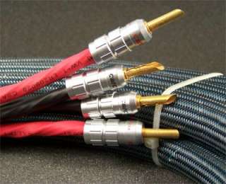 BADA HP 33 speaker cable & CMC banana plugs 2.5m/Pair  