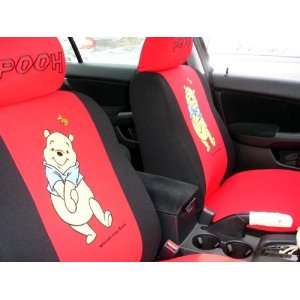  winnie the pooh universal car seat cover   10pcs full set 