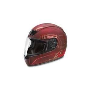  Z1R Phantom Monsoon Helmet   Medium/Wine Matte Automotive