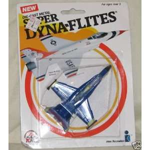  Dyna Flites Navy Blue Angels F/A 18 Hornet Toys & Games