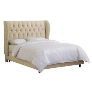 Waldon Wingback Bed in Buckwheat 