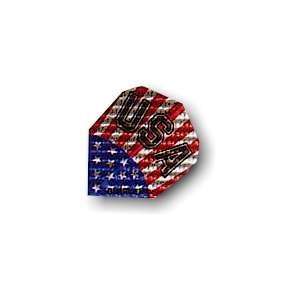  USA Stars & Stripes Flag Logo STANDARD Dimplex Dart Flight 